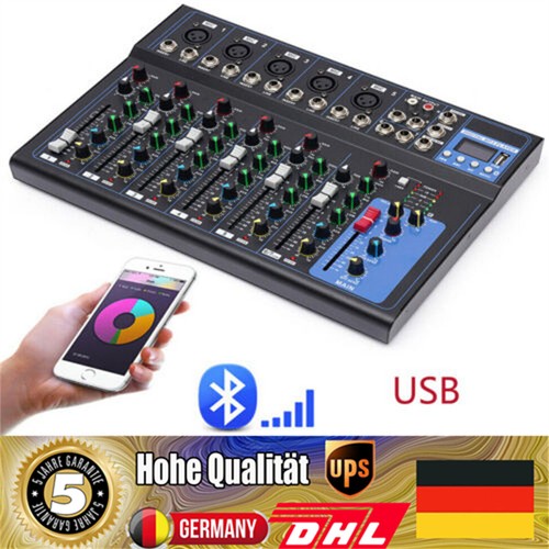 Mixer audio canali console - 7,