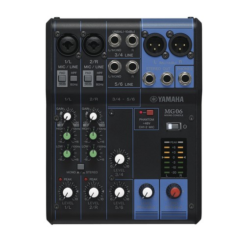 Mg06 mixer audio console - audio, di