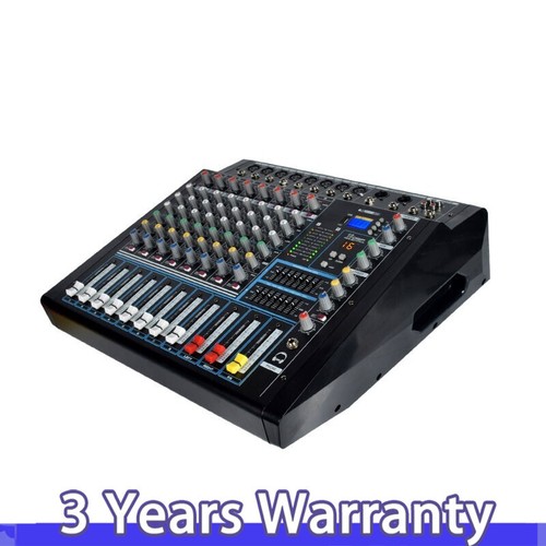 1600 1600w power mixer 8ch - r-1600,